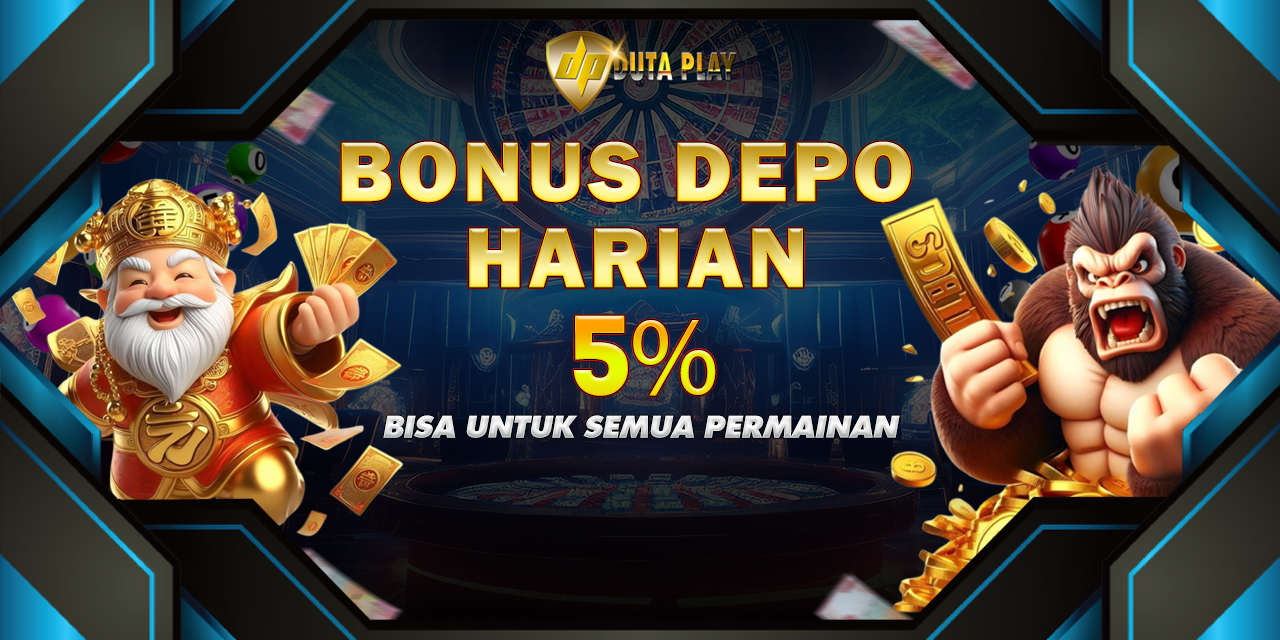 BONUS DEPOSIT HARIAN 5%