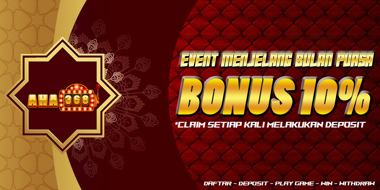 BONUS DEPOSIT HARIAN 10%