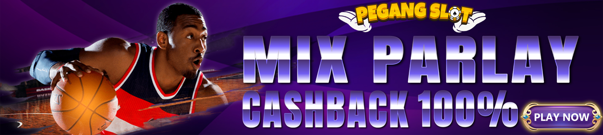 CASHBACK MIX PARLAY 100% SETIAP HARI