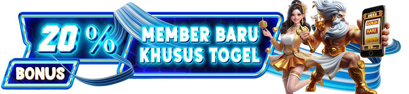 BONUS NEW MEMBER 20% KHUSUS TOGEL