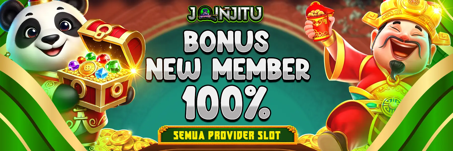 BONUS NEW MEMBER 100% SEMUA PROVIDER SLOT