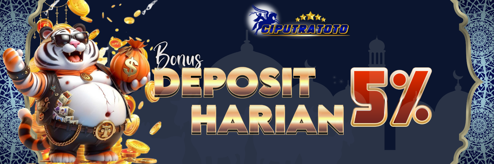 BONUS DEPOSIT HARIAN 5%