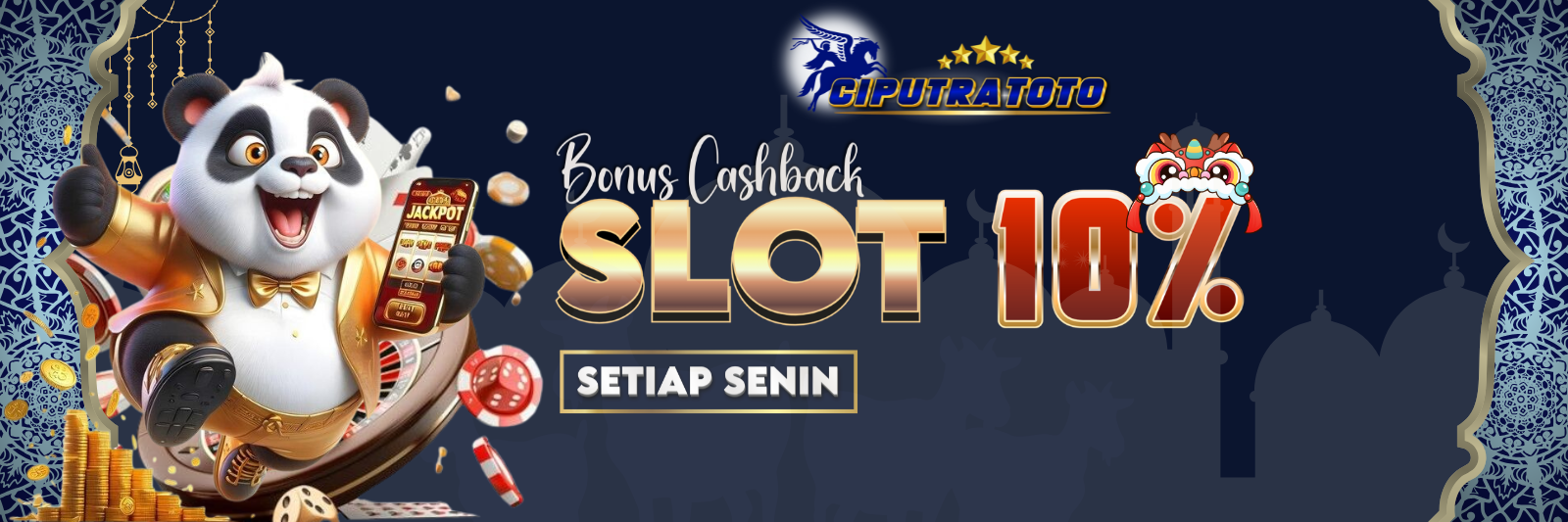 BONUS CASHBACK SLOT 10%