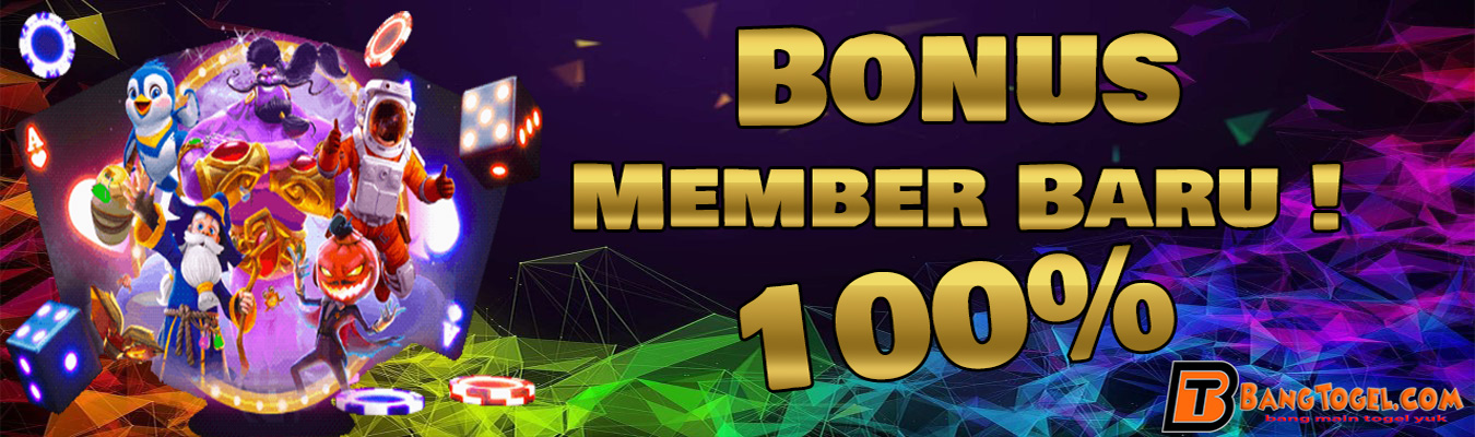 Bonus New Member Slot 100%