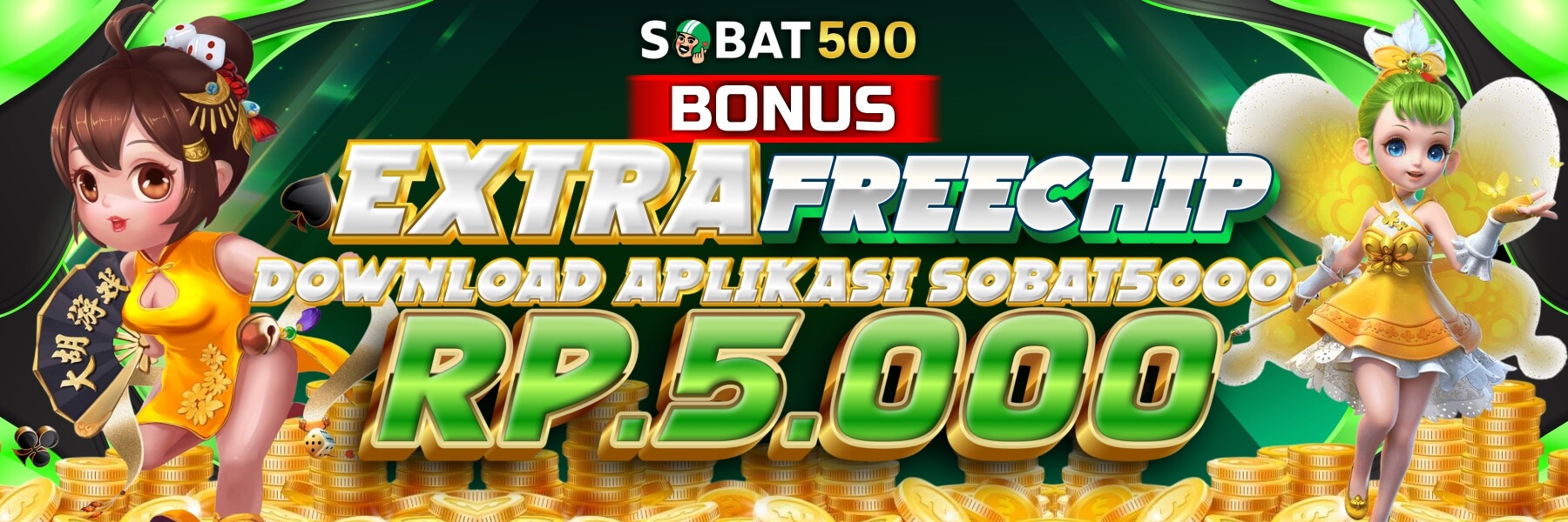 BONUS XTRA FREECHIP RP 5.000 DOWNLOAD APK