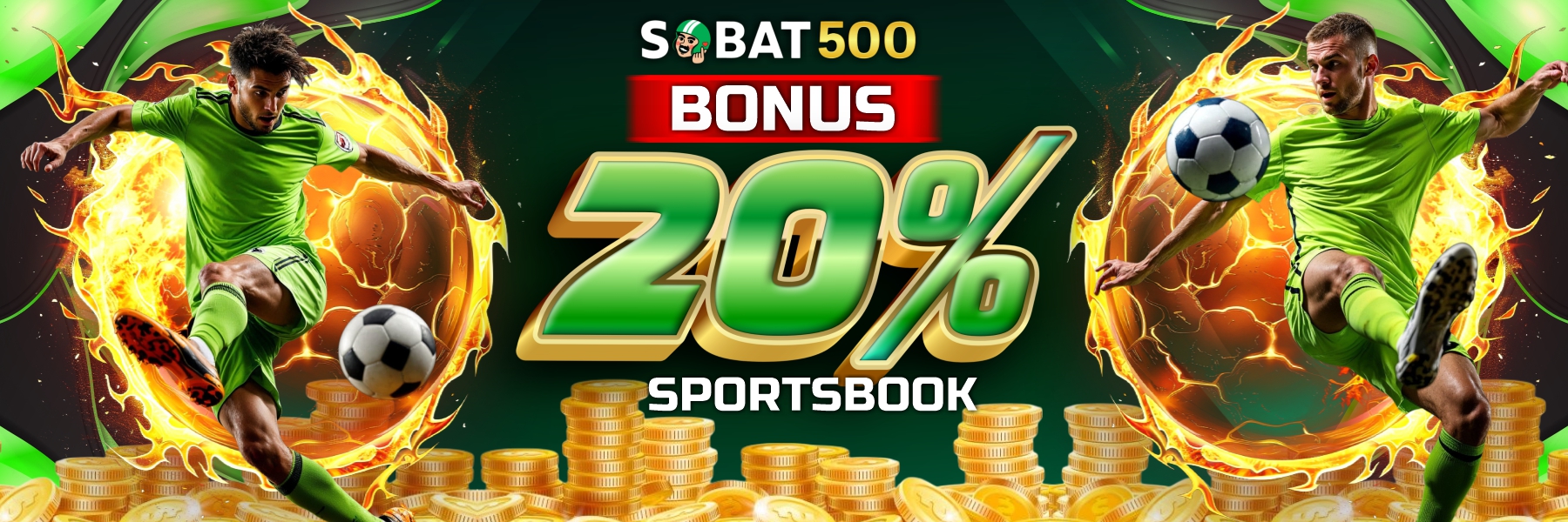 BONUS 20% SPORTBOOK