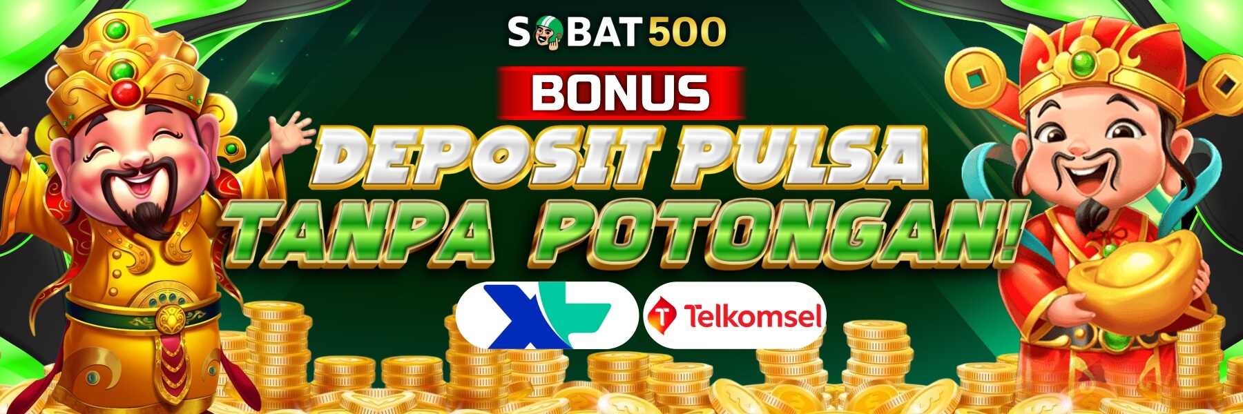 DEPOSIT PULSA TANPA POTONGAN