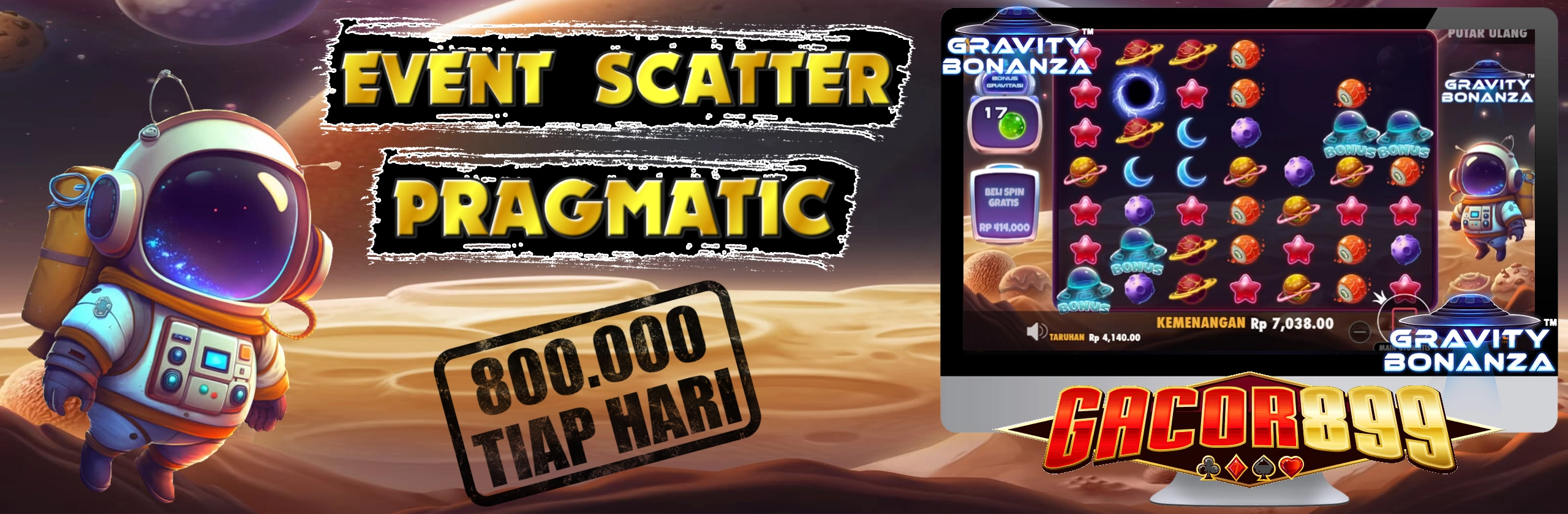 Event Scatter Pragmatic