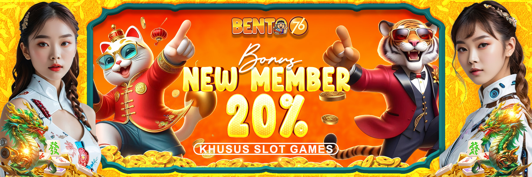 BONUS NEW MEMBER 20%